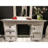 Hand Carved Solid Hard Wood Dresser Dressing Table D2